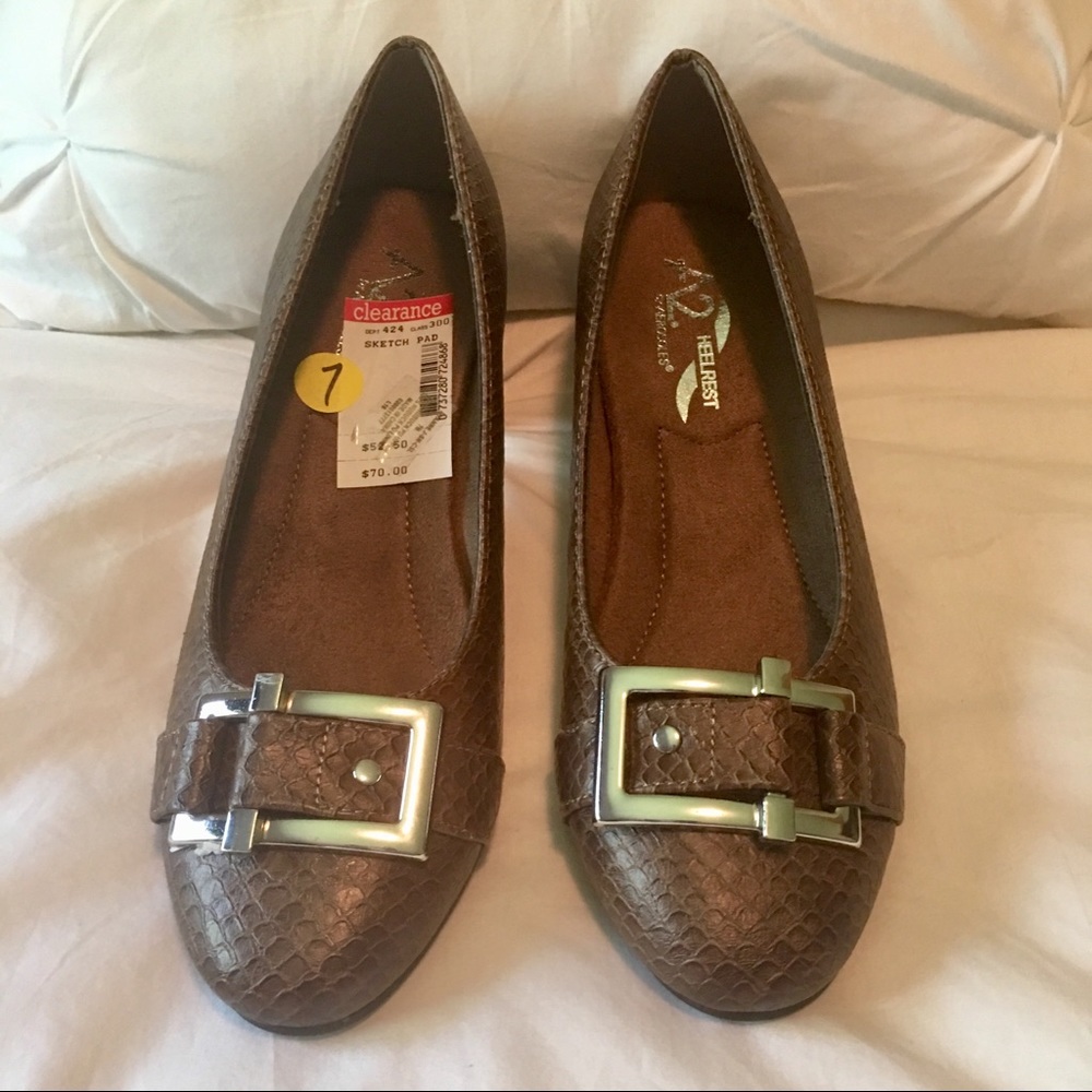 A2 by Aerosoles brown pump size 7